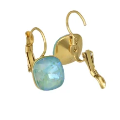 Swarovski Square Earrings