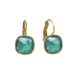 Swarovski Square Earrings