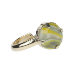 tiny yellow cream ring - Camps & Camps